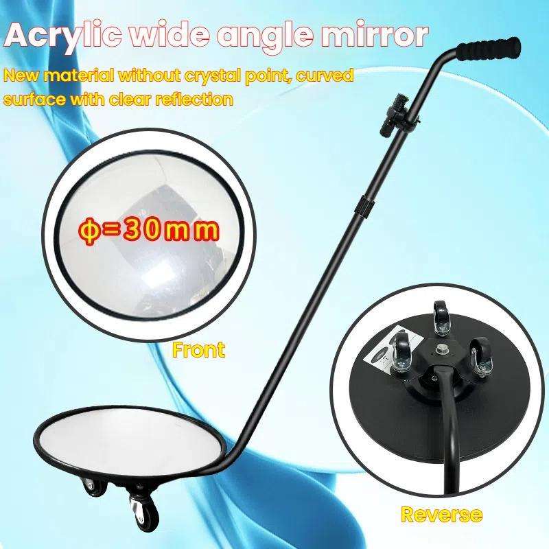 Goint V3 Retractable Pole Undercarriage Mirror Rotatable Undercarriage Inspection Reflector