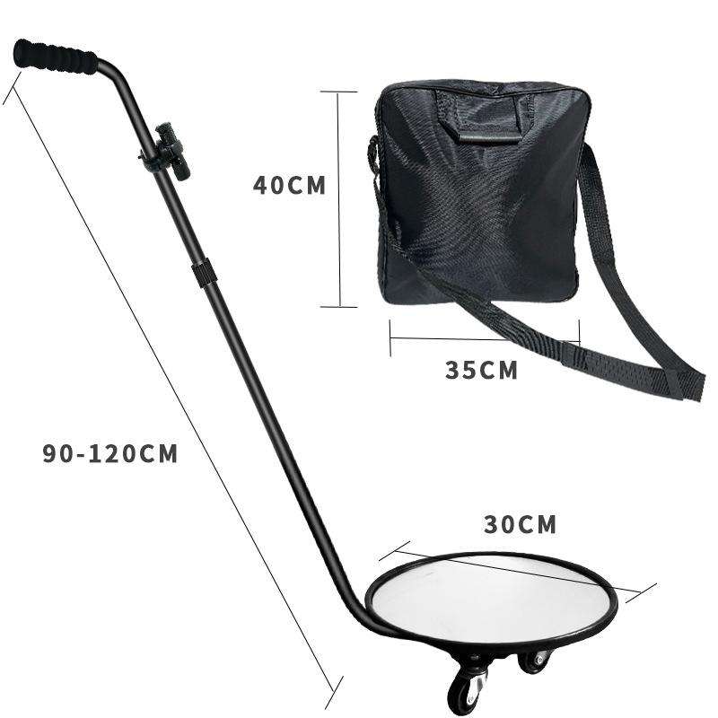 Goint V3 Retractable Pole Undercarriage Mirror Rotatable Undercarriage Inspection Reflector