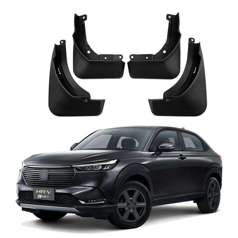 For 2022 Honda HR-V E EL Car Tire Soft Mudguard(Black)