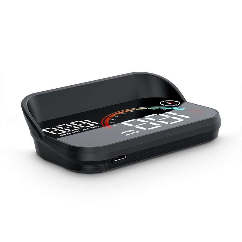 M22 Car Electronic Dog HUD Head-up Display Car OBD Universal Speedometer(GPS Version)