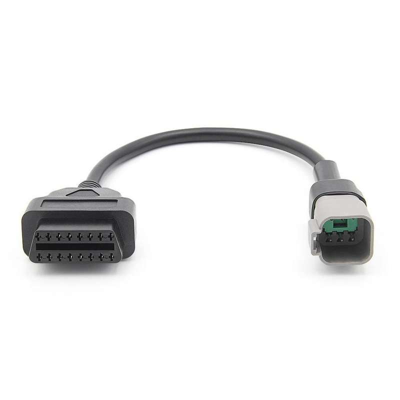 6 Pin OBD Cable For CAN-AM MOTO ATV UTV All-Terrain Vehicle(30cm)
