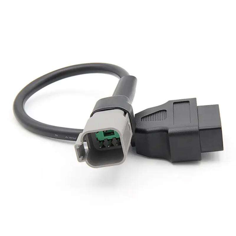 6 Pin OBD Cable For CAN-AM MOTO ATV UTV All-Terrain Vehicle(30cm)
