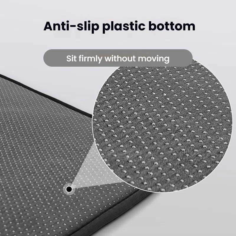 41x41x1cm Car Office Gel Breathable Chair Cushion(Black)