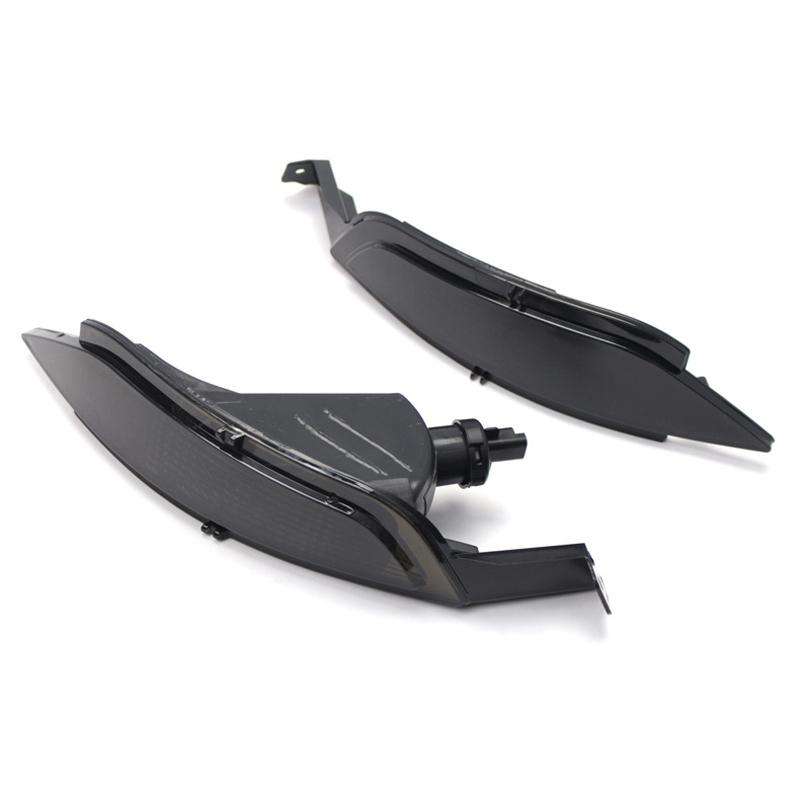 For Ford Fiesta 2009-2015 Hatchback Rear Bumper Fog Lights Tail Lamp Reflector OE 8A6115500AB, Style
