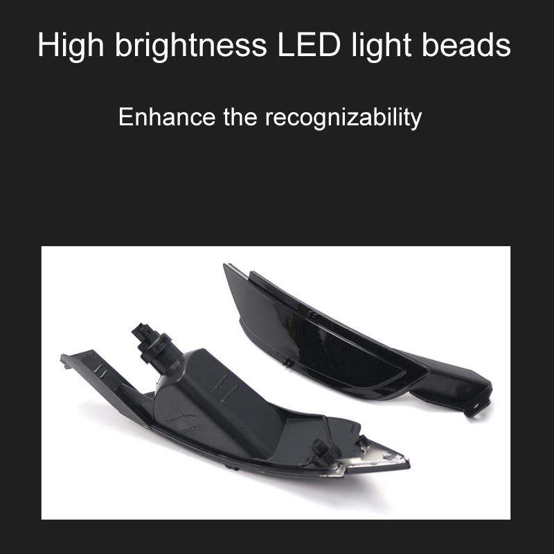 For Ford Fiesta 2009-2015 Hatchback Rear Bumper Fog Lights Tail Lamp Reflector OE 8A6115500AB, Style