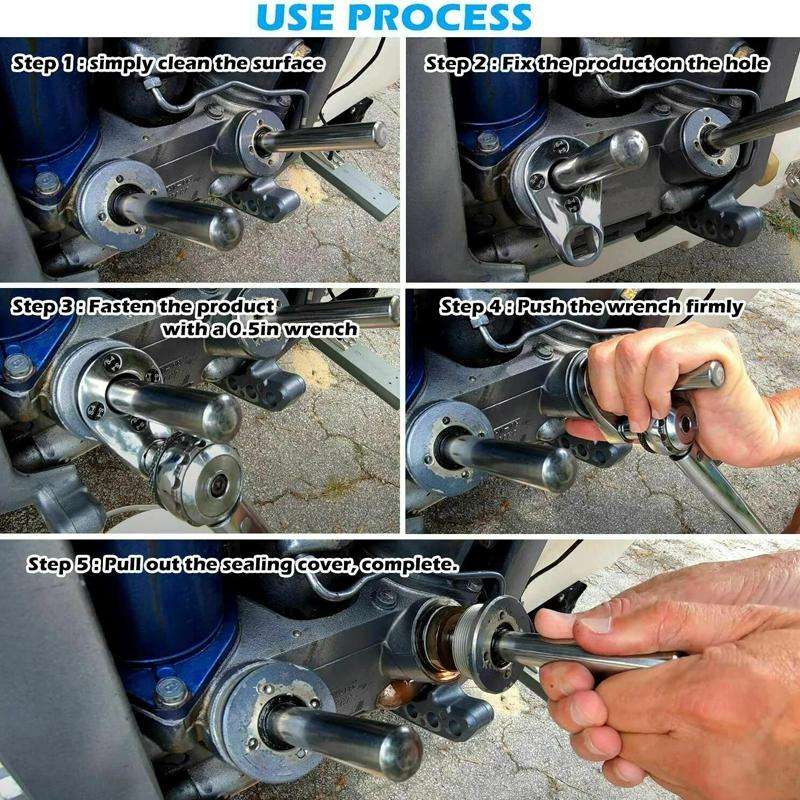 Outboard Trim Tilt Pin Wrench Tool Set For Yamaha Suzuki MT0004 MT0006 MT0009