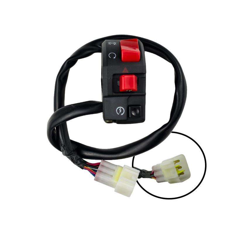 For Ducati Motorcycle Right Handlebar Combination Switch With Double Flash(BZKG)