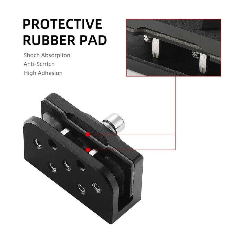 1pair For Trucks SUVs Car Adjustable Aluminum Pillar Cover LED Work Light Pod Mounting Bracket Kit