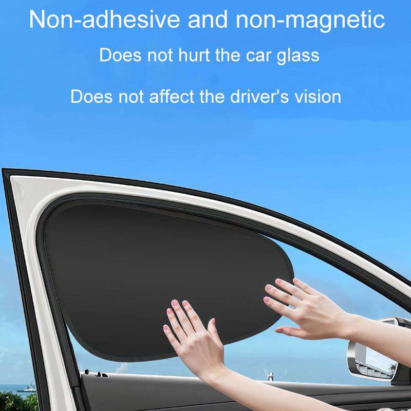 Car Summer Sun Protection And Heat Insulation Sunshade Electrostatic Attraction Side Window Visor(Dr