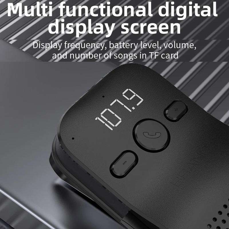 C17 Car Visor Bluetooth Hands Free 1 To 2 Large Volume Car Phone Speaker