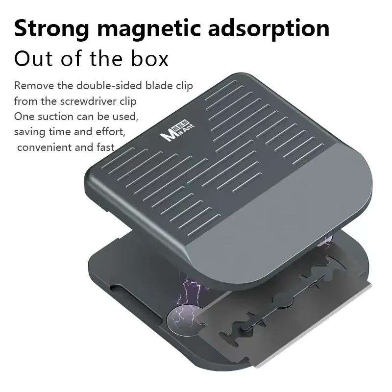 MaAnt MY-116 Magnetic Double-sided Blade Fixed Fixture Cell Phone Repair Removal Screen Shoveling De