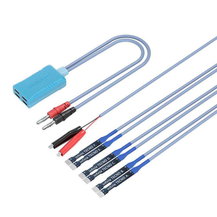 SUNSHINE SS-905G For Tecno / itel / Infinix Series Power Supply Cable Mobile Phone Repair Test Cable