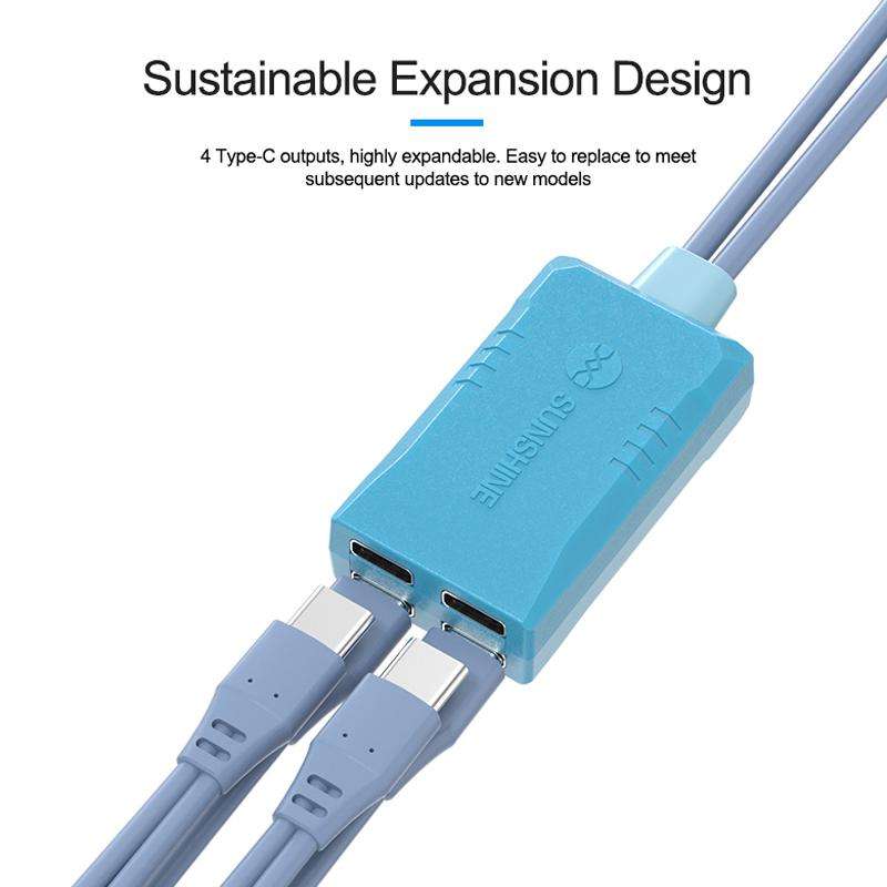 SUNSHINE SS-905G For Tecno / itel / Infinix Series Power Supply Cable Mobile Phone Repair Test Cable