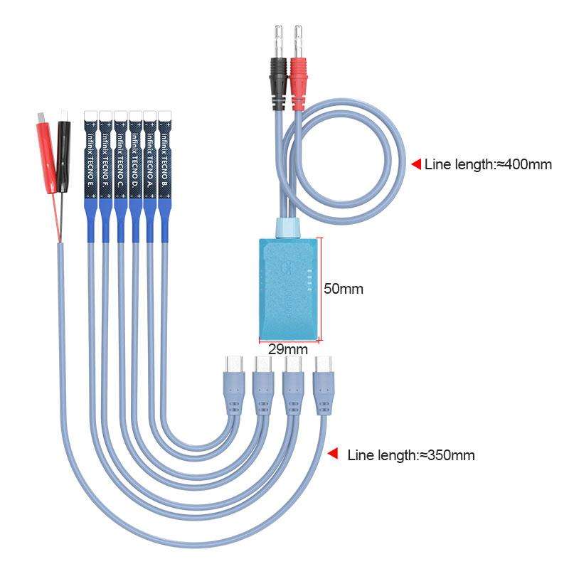 SUNSHINE SS-905G For Tecno / itel / Infinix Series Power Supply Cable Mobile Phone Repair Test Cable