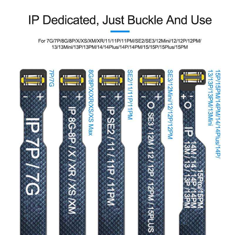 SUNSHINE SS-908E For iPhone 11-16 Series Simple Power Supply Start-up Cable Expandable Mobile Phone
