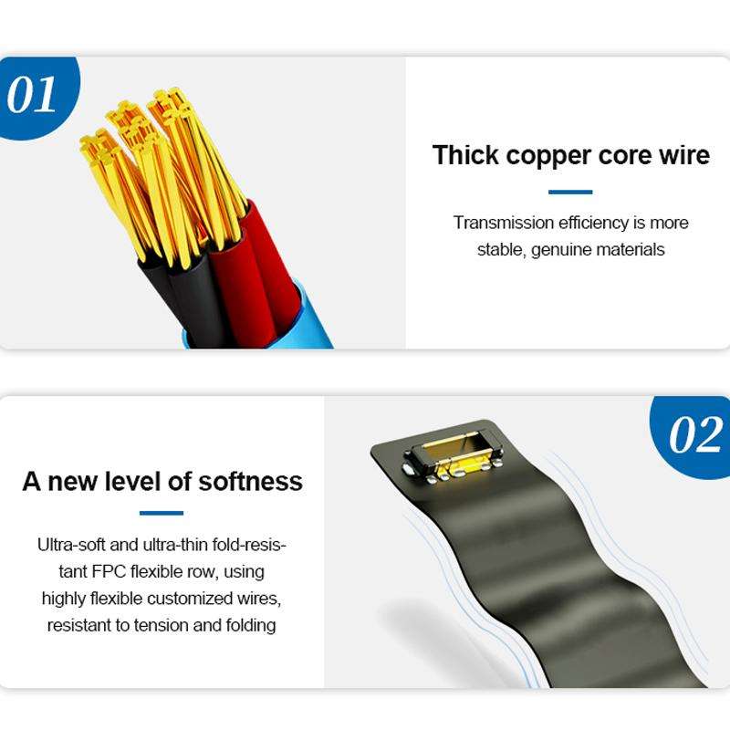 SUNSHINE SS-908E For iPhone 11-16 Series Simple Power Supply Start-up Cable Expandable Mobile Phone