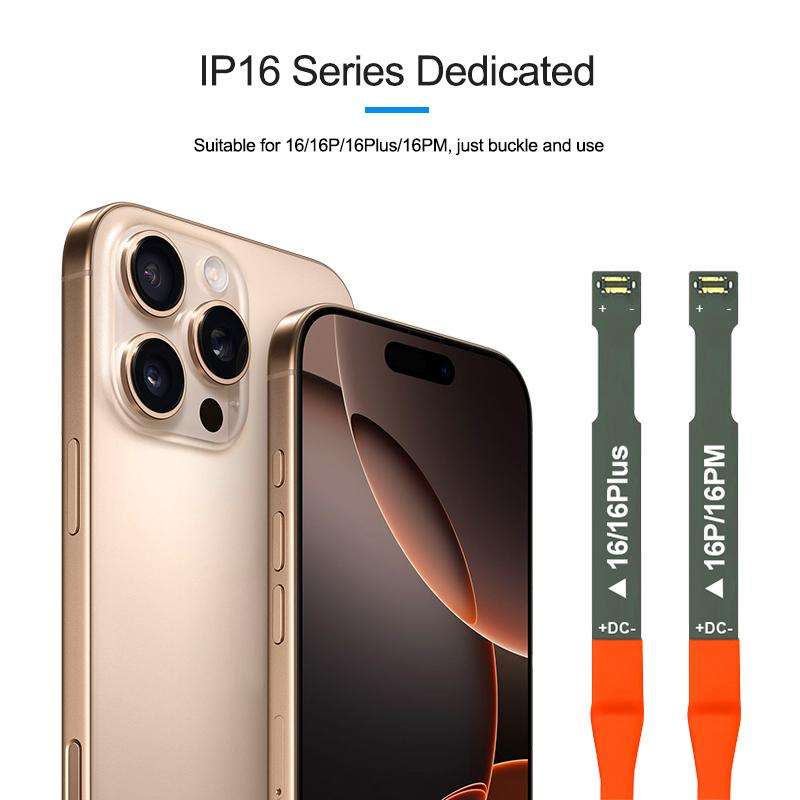SUNSHINE SS-908G For iPhone 16 Series Power Supply Start-up Cable Mobile Phone Repair Test Cable