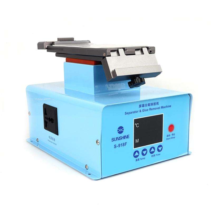 SUNSHINE S-918F Curved Screen 360-Degree Rotation Mobile Phone Screen Separator Screen Removal Heati