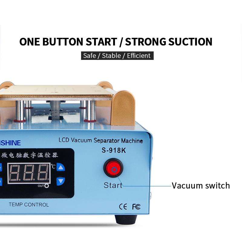 SUNSHINE S-918K 8.5 inch Workbench Screen Repair Heater Repair LCD Screen Separator Heat Separation,