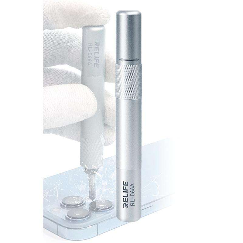 RELIFE RL-066A Repairing Mobile Phone Back Cover Glass Explosion Pen Disassembling Lens Frame Diamon