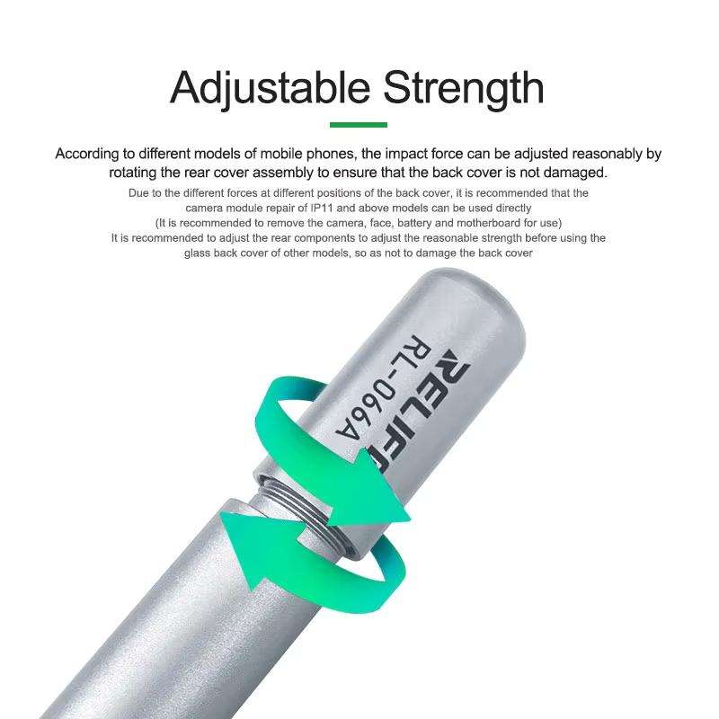 RELIFE RL-066A Repairing Mobile Phone Back Cover Glass Explosion Pen Disassembling Lens Frame Diamon