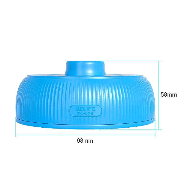 RELIFE RL-078 Magnetic Screwdriver Rotating Box 360-degree Rotation 17-slot Screwdriver Storage Box