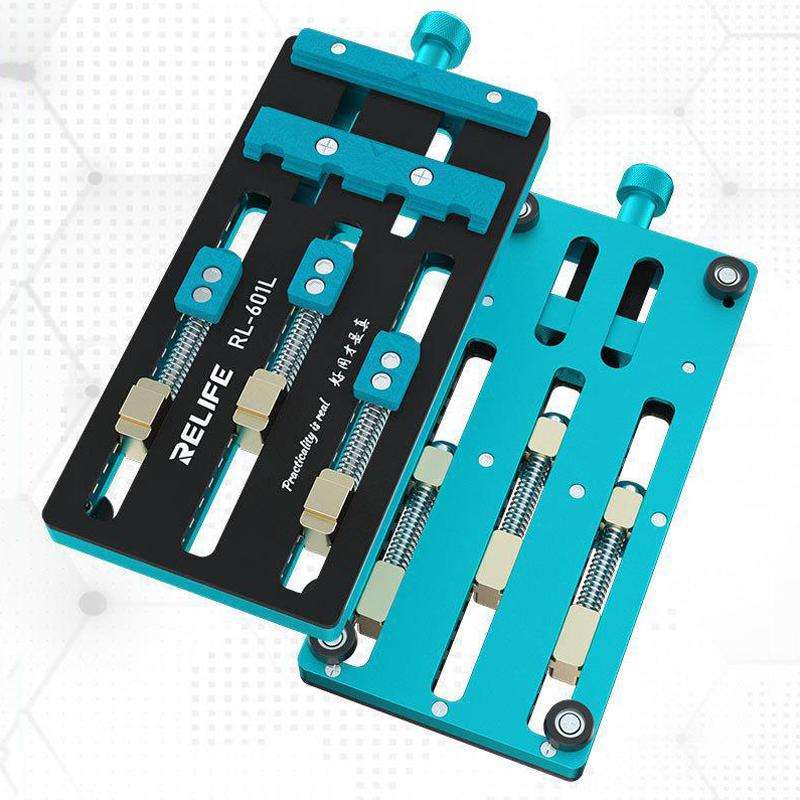 RELIFE RL-601L Mobile Phone Repair Mainboard Multi-Use Card Holder Chip Dual-Axis Fixed Card Slot