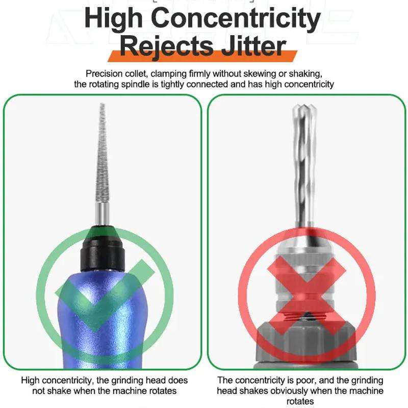 RELIFE RL-068C Smart Rechargeable Grinding Pen Portable Grinding Head Rust Removal Polishing Motherb