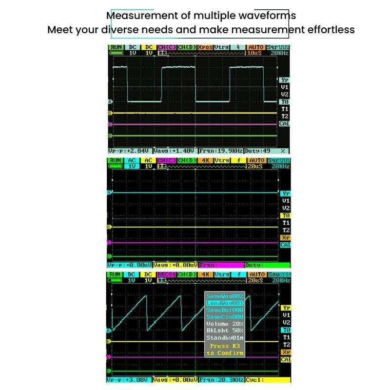 Mini Handheld Digital Storage Four-channel Automobile Maintenance Oscilloscope(DS213)