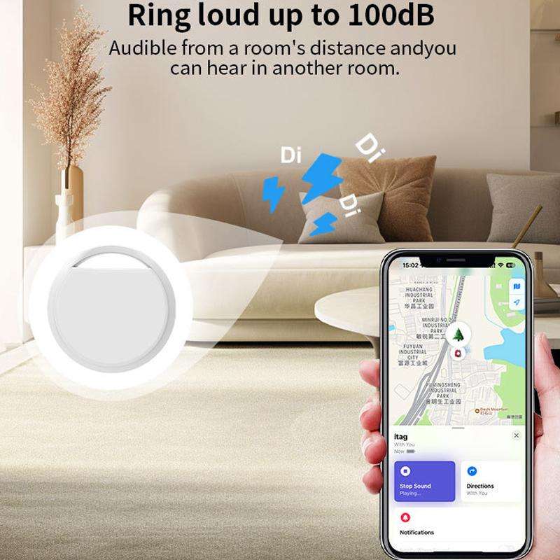 For Apple Bluetooth Pet Tracking Smart Anti-lost Locator(Yellow)