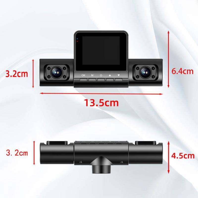 High-Definition 1080P Infrared Night Cision Parking Monitoring Driving Recorder, Specification: 4 Le