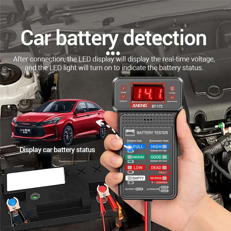 ANENG High-Precision Automobile Battery Tester(BT172)