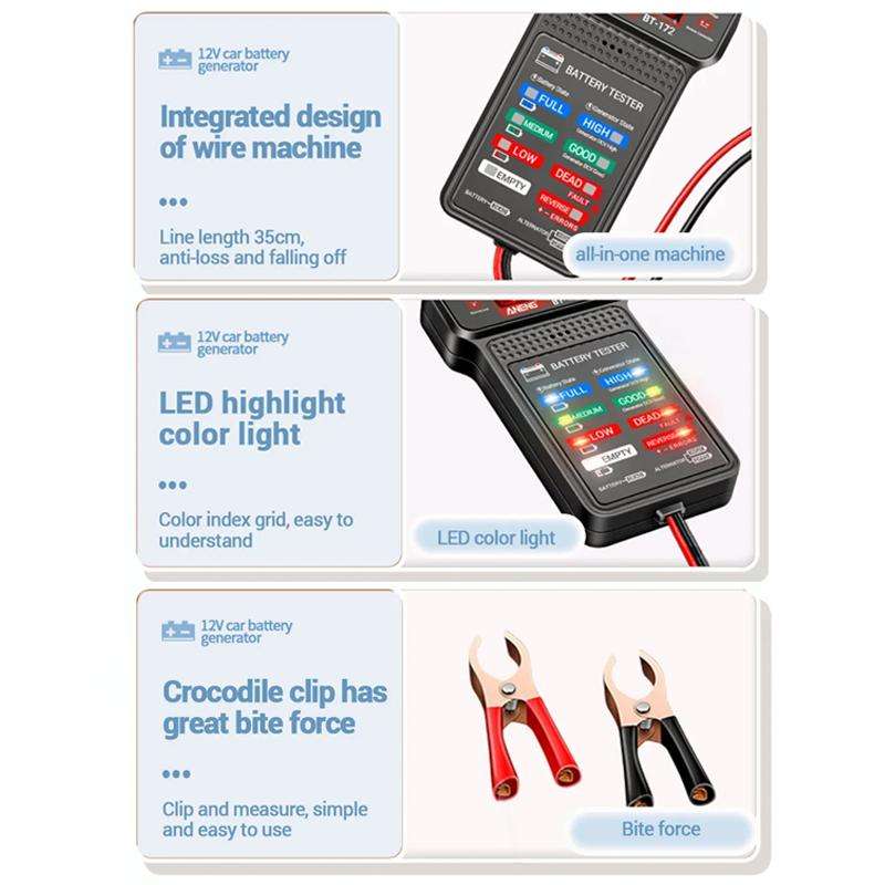 ANENG High-Precision Automobile Battery Tester(BT172)