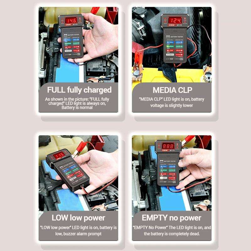 ANENG High-Precision Automobile Battery Tester(BT172)