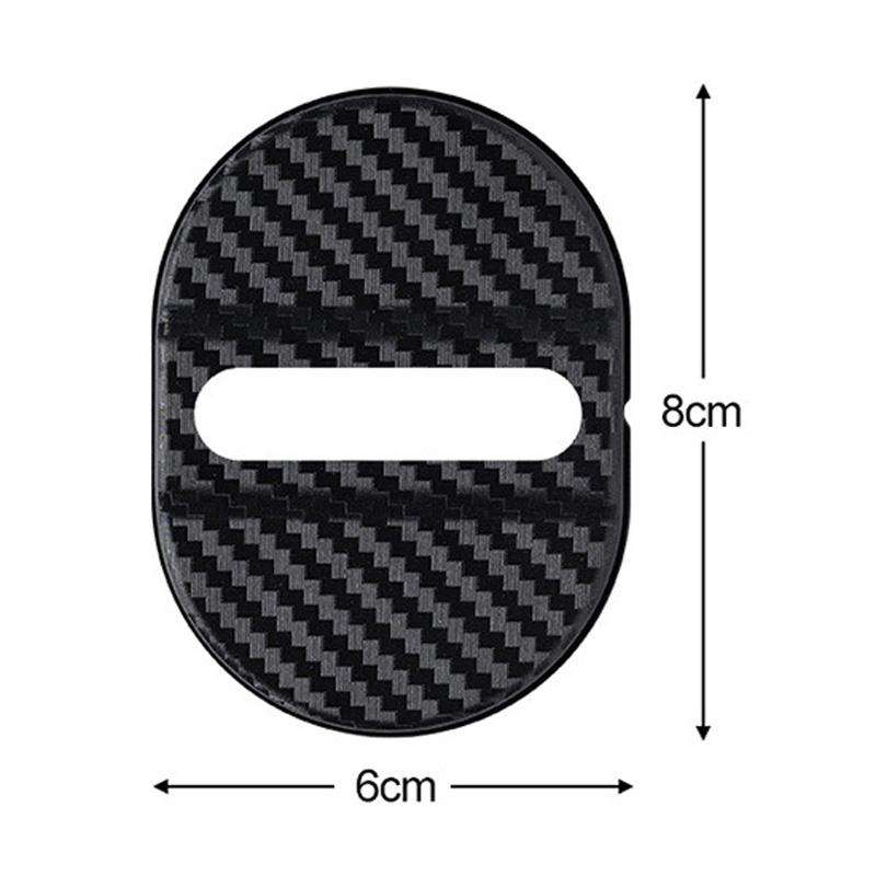 5sets Door Latch Protector Plastic Door Latch Cover Shock Absorbing Noise Reducing Soundproofing Adh