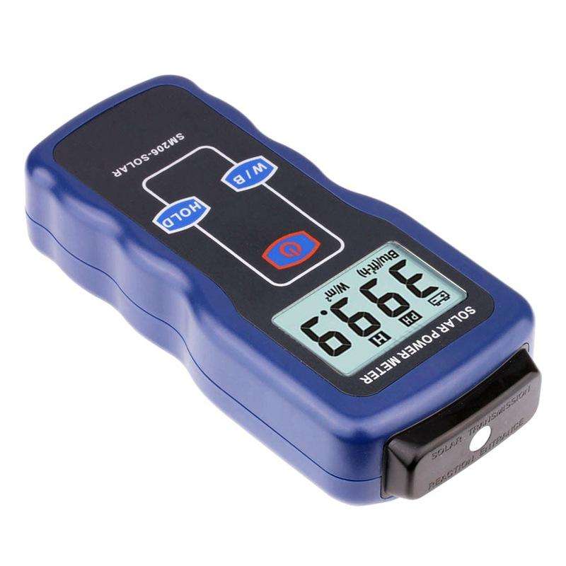 LCD Display Solar Power Radiation Meter(Plastic Box)