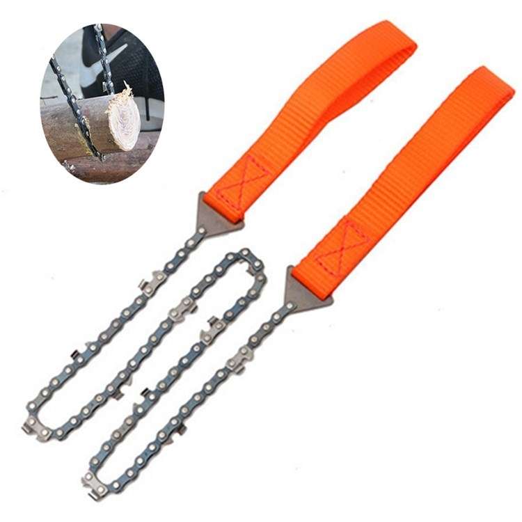 Outdoor Portable Hand-held Wire Saw Field Survival Manganese Steel Chain Saw Multifunctional Logging