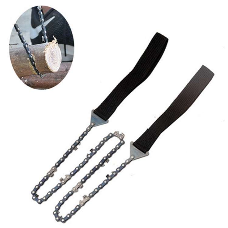 Outdoor Portable Hand-held Wire Saw Field Survival Manganese Steel Chain Saw Multifunctional Logging