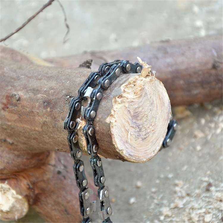 Outdoor Portable Hand-held Wire Saw Field Survival Manganese Steel Chain Saw Multifunctional Logging