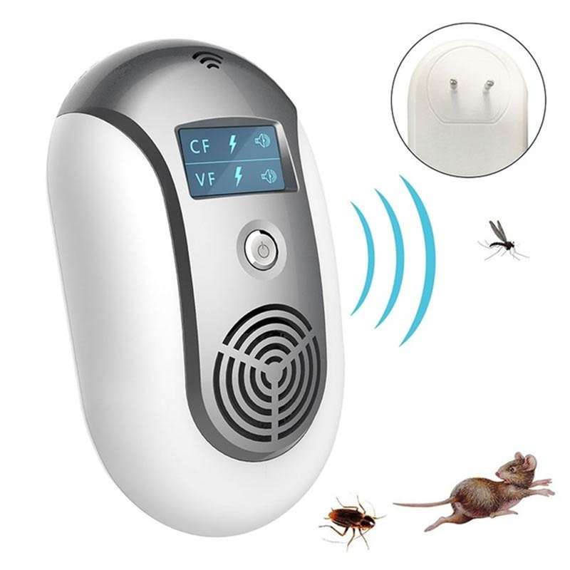 Electronic Pest Control Ultrasonic Pest Repeller(Red)