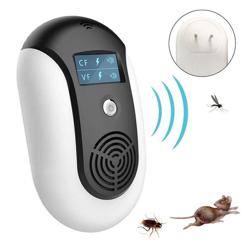 Electronic Pest Control Ultrasonic Pest Repeller(Red)