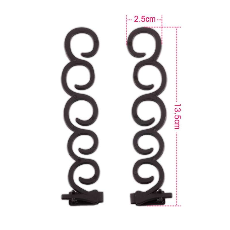 Elegance Hair Braider Flower Magic Hair Clip Queue Twist Plait Hairstyle Styling Accessories,Size:13