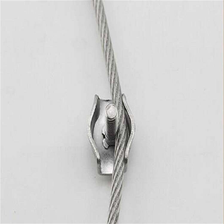 5 PCS 304 Stainless Steel Plate Single Clip Double Clamp Wire Rope Clamp, Specification:M3, Style:Do