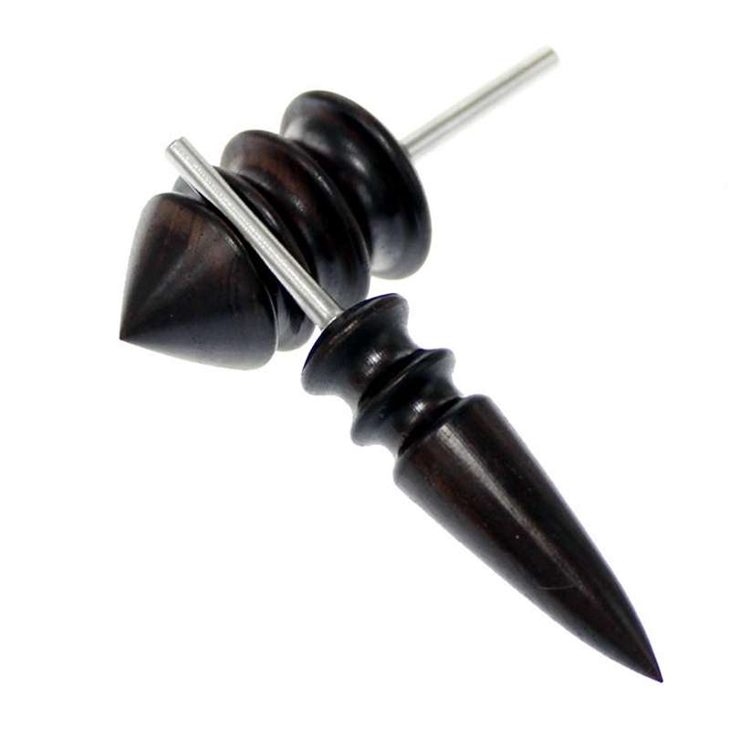 Leather Tool Edge Electric Polishing Slicker Flat Pointed Head Sandalwood Leathers Craft DIY Tools T