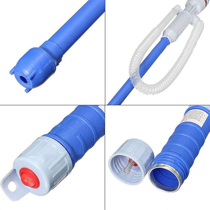Outdoor Battery Operated Handheld Liquid Water Gas Fuel Transfer Pump Tool for Car