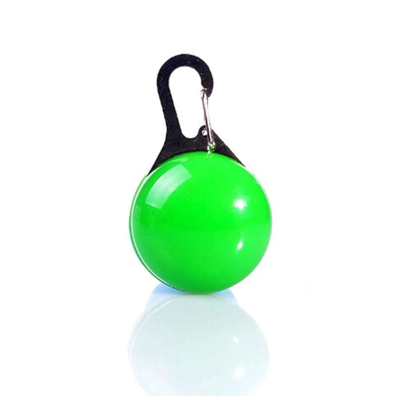 LED Flashlight Dog Cat Collar Glowing Pendant Luminous Bright Decoration Collars(Yellow)