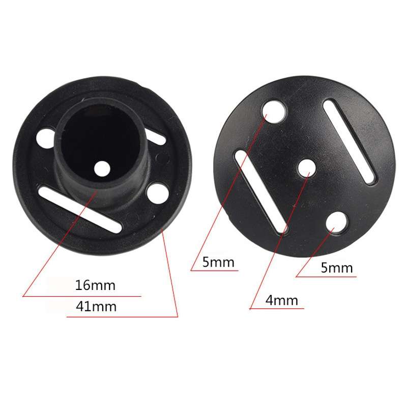 2 PCS Anti-puncture Plug Cap Alpenstock Support Bar Protective Case Anti-burst Tent Pole Plastic Hel