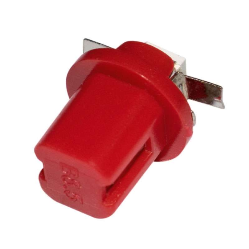 10 PCS T8.5 5050 Led 1 SMD Car Gauge Dash Bulb Dashboard Instrument Light Wedge Interior Lamp(Yellow