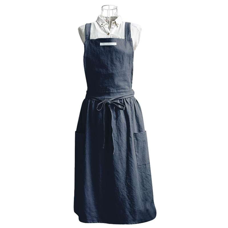 Cotton Simple Home Woman Apron(Oat)