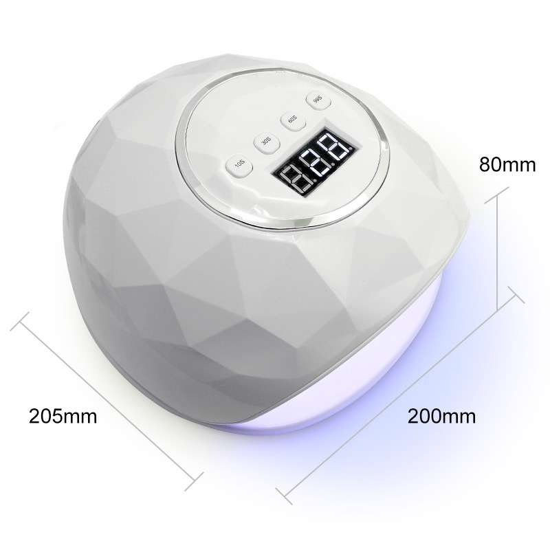 F6 UV LED Lamp Nail Dryer Dual hands Nail Lamp Curing UV Gel Nail Polish With Sensor & Timer & LCD D